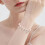 Faux Pearls Star Elf Bracelet Adjustable Lightweight Design-1 6