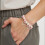 Faux Pearls Star Elf Bracelet Adjustable Lightweight Design-1 5