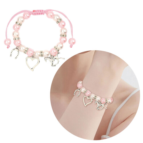 Faux Pearls Star Elf Bracelet Adjustable Lightweight Design-1 2