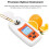 Digital Refractometer LCD Digital Refractometer Handheld Honey Refractometer ATC Sugar Percentage Tester Concentration Detector A White 5