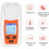 Digital Refractometer LCD Digital Refractometer Handheld Honey Refractometer ATC Sugar Percentage Tester Concentration Detector A White 2
