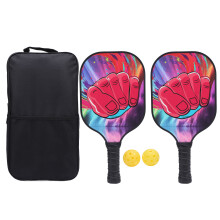 Pickleball-Set, 2 leichte Pickleball-Schläger aus