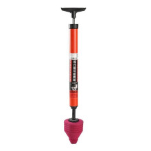 Pressure Toilet Plunger with ABS Handle, 120 PSI Air Pressure Unclogger for Bathroom Clogs
