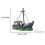 Realistic Resin Shipwreck Figurine Fishtanks Decors-Type H 2