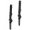 2 x Swing Grip Golf Grips Medium Black Rubber 1