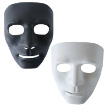 Halloween-Grimassenmaske, Accessoires vervollständigen den Look für gruselige Events, Gummiband für flexible Längenanpassung, realistische