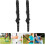 2 x Swing Grip Golf Grips Medium Black Rubber 3