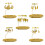 Rotary Candle Holder Creative Rotating Candlestick- carousel 4