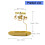 Rotary Candle Holder Creative Rotating Candlestick- carousel 6