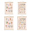 Canvas Alphabets Posters with-30 x 40cm English Letters 2