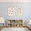 Canvas Alphabets Posters with-30 x 40cm English Letters 7