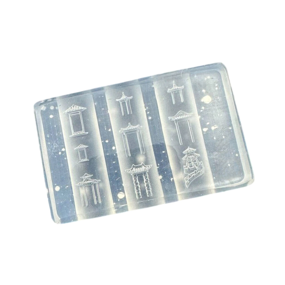 Nail Charm Silicone Mold For 3D Chinese Emboss Nail Art-C186