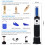 Digital Refractometer 0–32% Brix, ATC, Portable Optical Testing Device for Fruit Juice, Brix, Sugar, and Beer, with Packaging A 032 Brix 5
