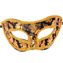 Herrmask - Grekisk romersk venetiansk festmask för Halloween Mardi Gras, rostfritt stålmaterial, platsbesparande design, maskeradmask med myra