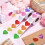 500Pcs Glittering Heart Sticker 1Inch for Seal Envelope 6