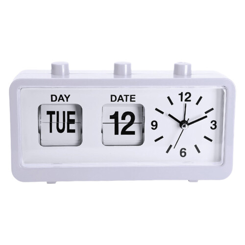 Réveil Mécanique Vintage à Remontoir – Silencieux, Affichage Luminescent – 8,5 X 11,6 Cm, Pile Incluse ? (non) - 7