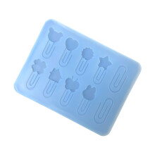 Flexible Reusable Mold Detailed Paperclip Epoxy Casting Art