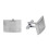 Sturdy Copper Cufflinks For Business Men-Smooth surface 1