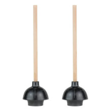 High-Capacity Suction Toilet Plunger, Precision Power Unclogging Eco-Friendly Materials Rubber Cup with Heavy Duty Commercial Grade for Kitchen Sink B