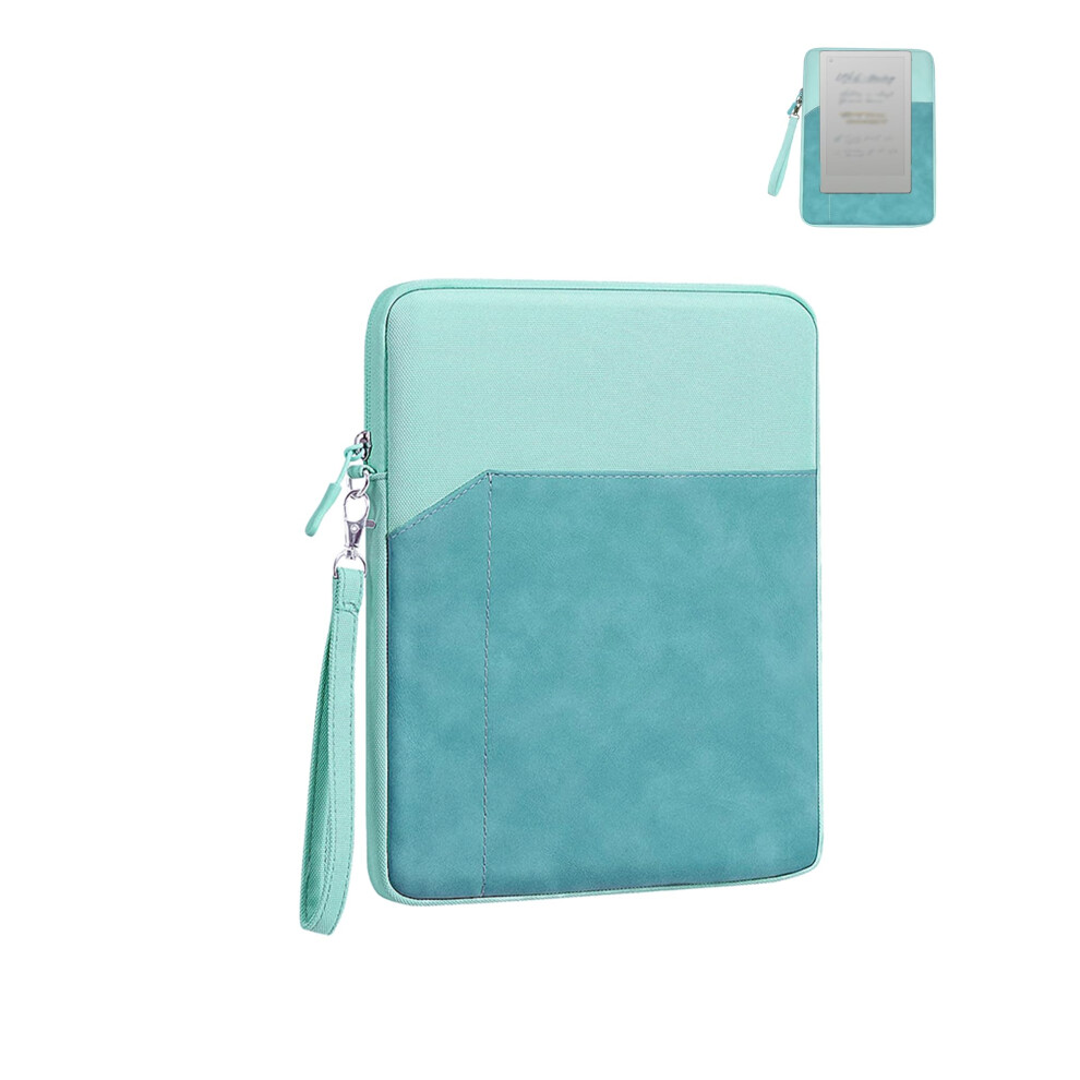 11 Inch Waterresistant Neoprene Protective Sleeve With Storage Pocket For Kindle Scribe Green 9001264774868