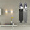 Wallmounted iron holder hanger rack home laundry storage ironing board holder black 5