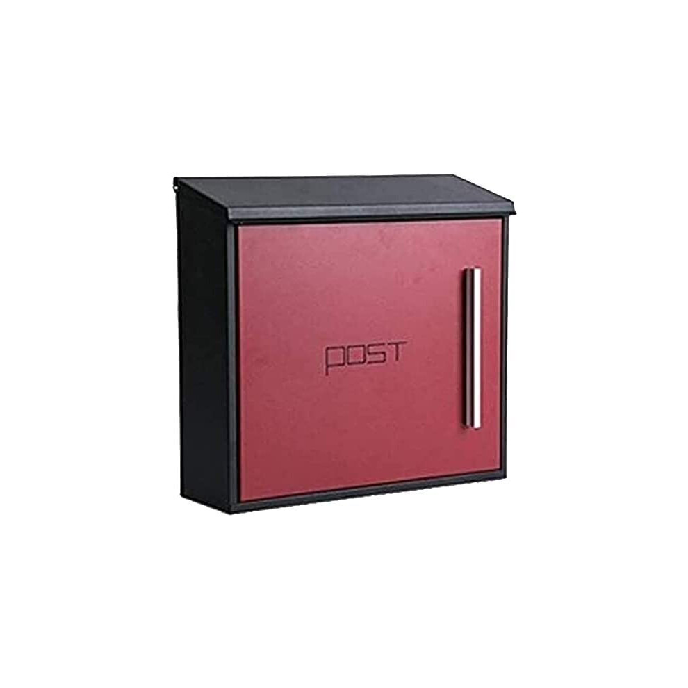 Wall Mount Locking Mailbox Stainless Steel Large Capacity Weatherresistant For Home 9119770578976