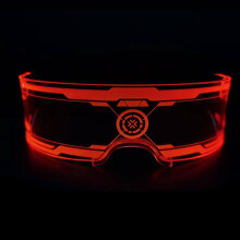Accesorios geniales para tomar fotos con un diseño único, gafas emisoras de luz para expresar personalidades divertidas, recuerdos de fiesta