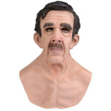 Latex-Kopfbedeckung, Ganzkopfmaske mit atmungsaktivem Design, Horror-UFO-Kopfmaske mit gruseliger Rollenspielfunktion, realistisches Latex