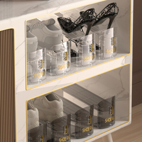 Support de rangement réglable pour étagère à chaussures-Clair 1
