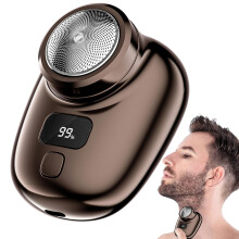 Electric Shaver for Men with Cordless Rechargeable Power, Precision Beard Trimmer for Travel