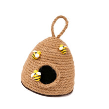 Bees Hives Decors Woven Rope Hanging Bees-Ordinary style L