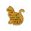 Elegant Cats Theme Enameled Pin Rustproof Alloy Craftsmanship-2 1