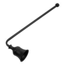 Long Handle Candle Snuffer with Protective NoSplash Design for Smokeless Candle Wick Extinguishing
