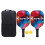 Pickleball-Set, 2 leichte Pickleball-Schläger aus 1