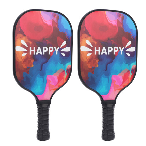Pickleball-Set, 2 leichte Pickleball-Schläger aus 2