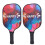 Pickleball-Set, 2 leichte Pickleball-Schläger aus 7