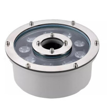 LED Fountain Light RGB Color Changing IP68 Waterproof 24V Underwater Pond Lamp 6W Green