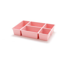 Organizzatore da scrivania a più scomparti, organizer impilabile per cassetti, elegante organizer da scrivania per un ambiente di lavoro ordinato
