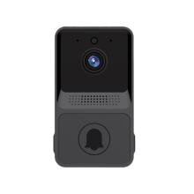 Sonnette vidéo intelligente avec vision nocturne infrarouge et installation facile pour une sécurité domestique renforcée.