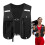 Hydration Vest for Running Women  Hydration Pack Vest with Multiple Pockets  Elastic Stable Bladder Black 1