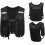 Hydration Vest for Running Women  Hydration Pack Vest with Multiple Pockets  Elastic Stable Bladder Black 5