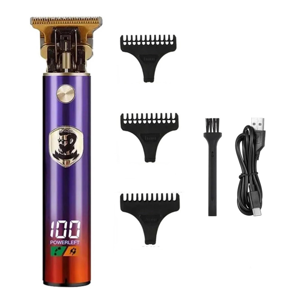 Cordless Hair Clipper for Men with Precision Cutting, USB Rechargeable Electric Beard Trimmer