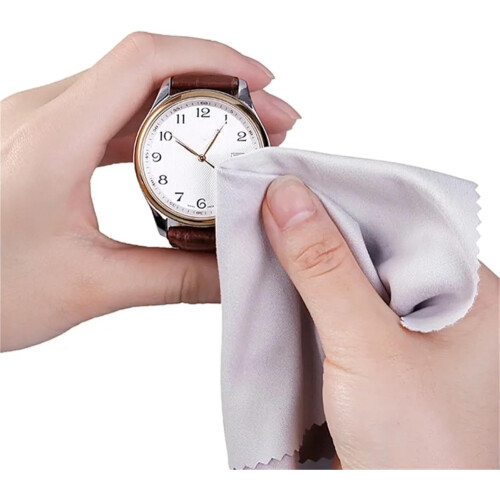 Microfiber Cleaning Cloth 30pcs for Eyeglasses Screens Streak Scratch Black 2
