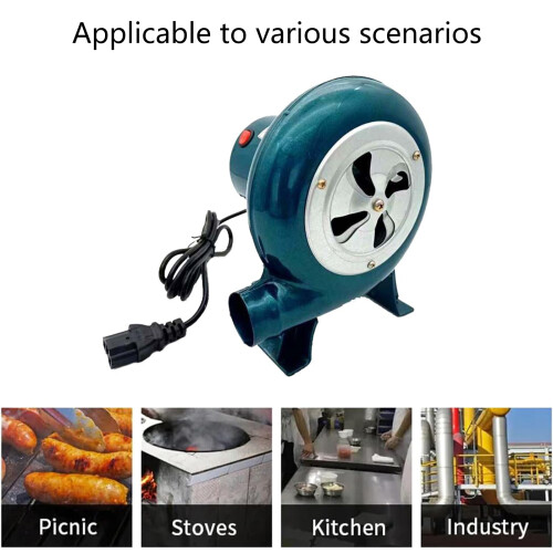 Barbecue Blower Fan 48V 80W High Efficiency Motor For Camping 1