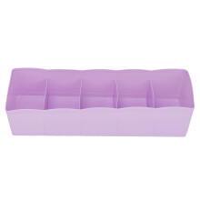 Organizzatore per armadio innovativo, cassetto per biancheria intima e oggetti essenziali di tutti i giorni, contenitore salvaspazio (viola)