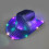 Καπέλο LED με σχέδιο Western Sequin, Φωτιζόμενο Καπέλο με Γκλίτερ και Ενσωματωμένα Φώτα, 4