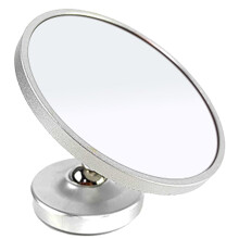 360 Rotatable Coffee Observation Mirror, Magnetic Coffee Reflection Mirror for Caf Bar, Restaurant, Home, Silver
