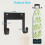 Compact and sturdy wallmounted iron holder with adjustable hook spacing for comfort 3