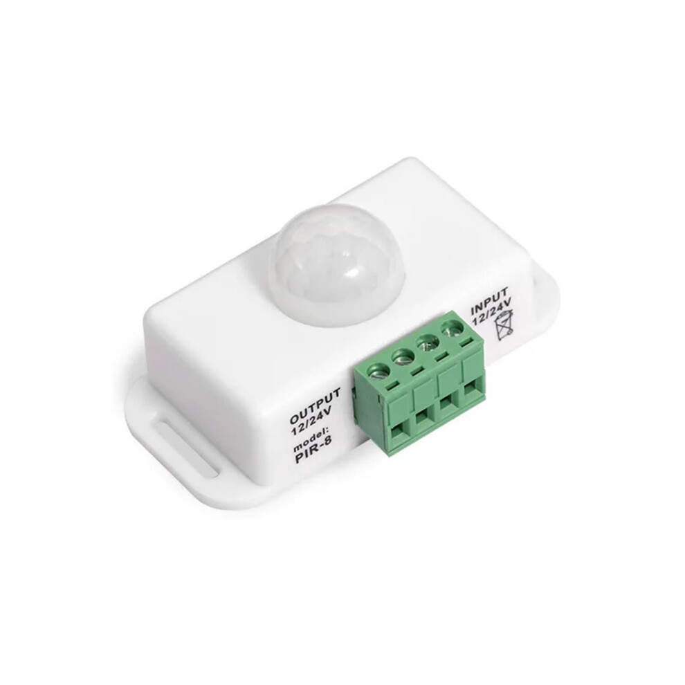 Pir Motion Sensor Switch 12V 24V Infrared Detector For Led Strip Lights And Lamps White 4Pcs 9001264778040