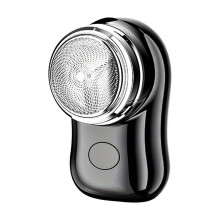 Electric Shaver for Men USBC Fast Charging Wet Dry Waterproof Detachable Head Black